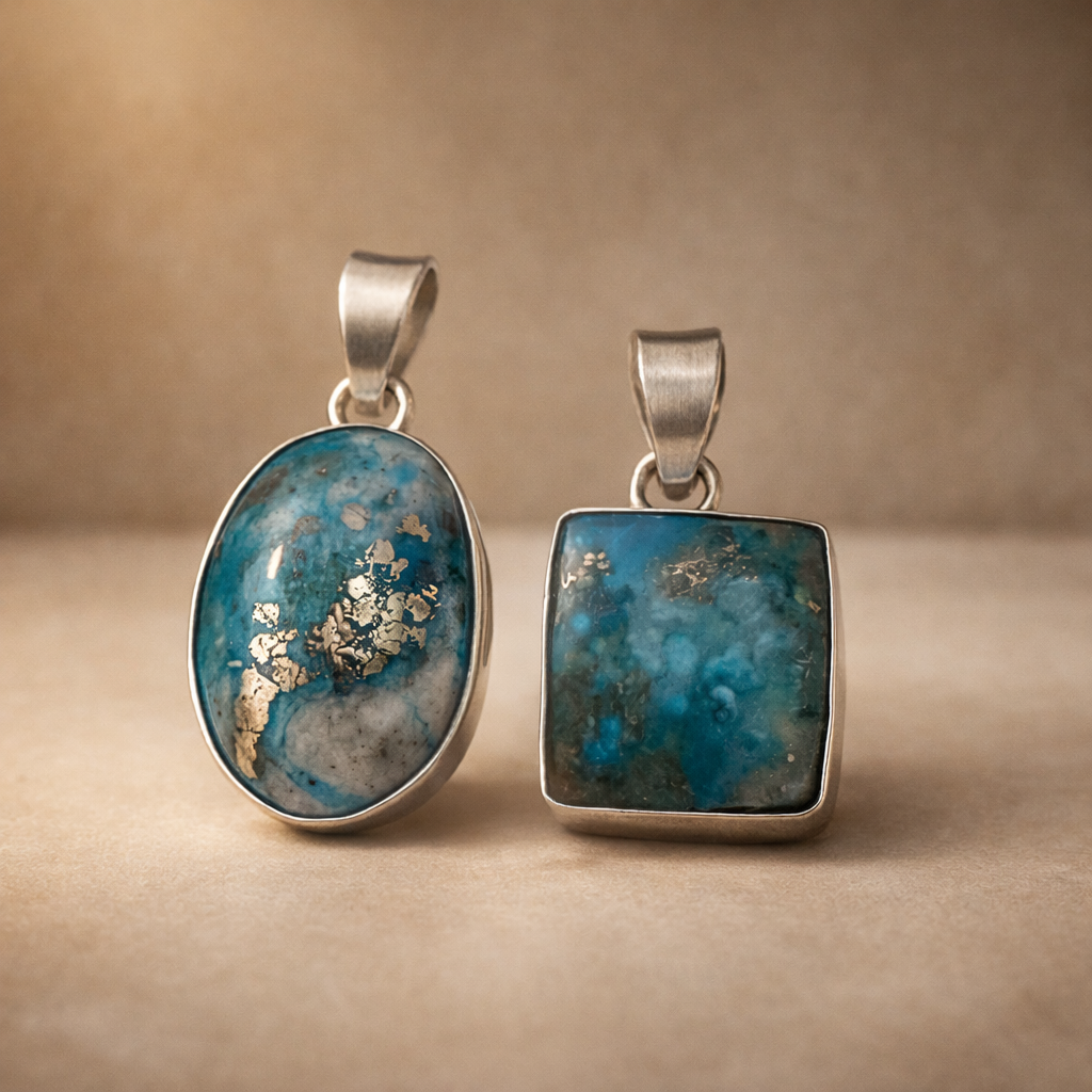 Irani Turquoise / Firoza Pendant