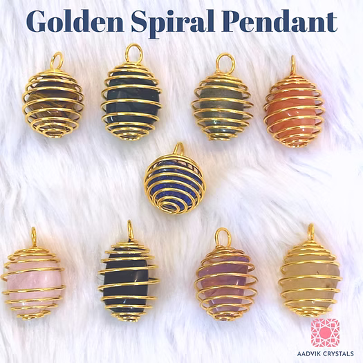 Golden Spiral Pendant