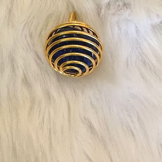 Golden Spiral Pendant