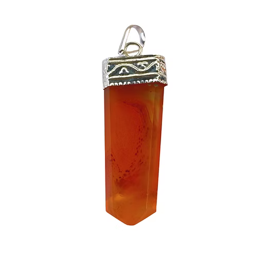 Carnelian flat Pendant