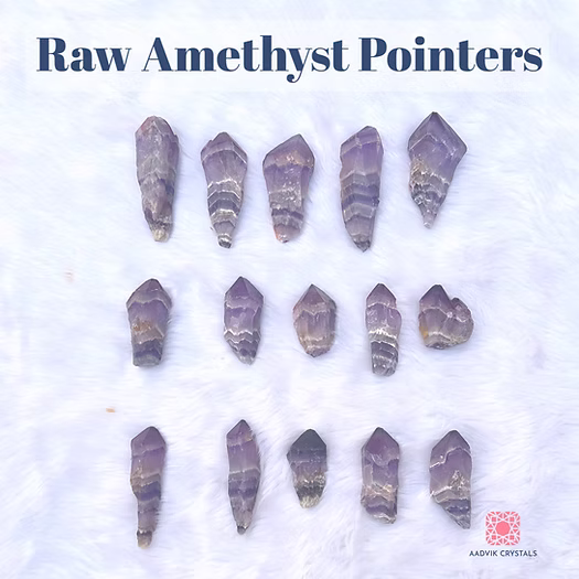 Raw Amethyst Pointer