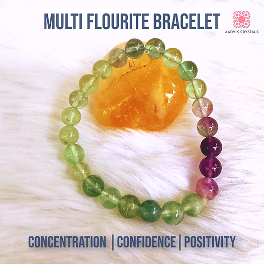 Multi Fluorite Bracelet