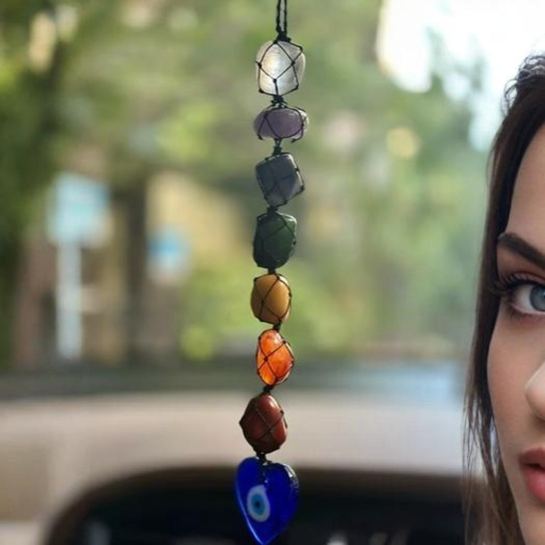 7 Chakra Evil eye Hanger