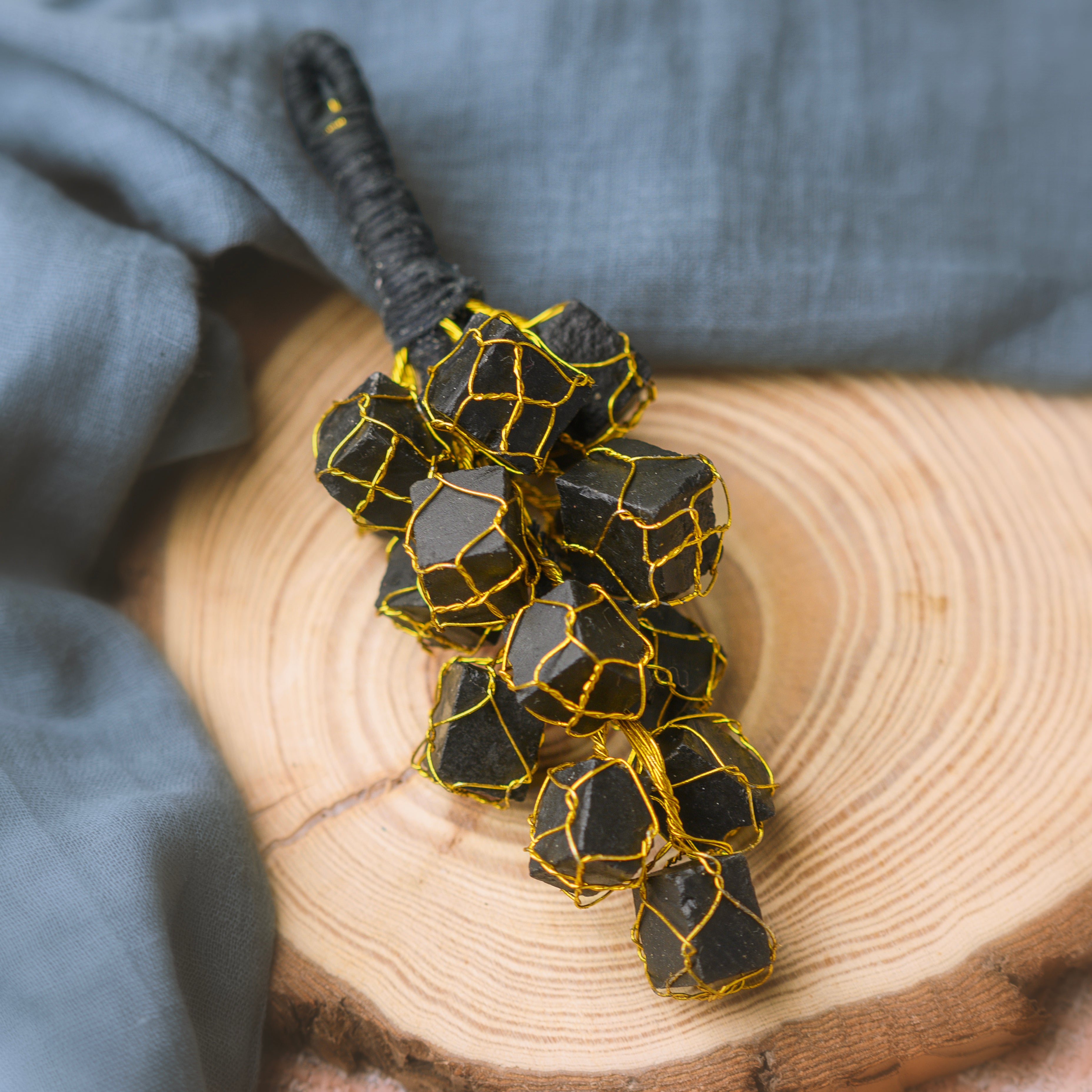 Black Tourmaline Hanger