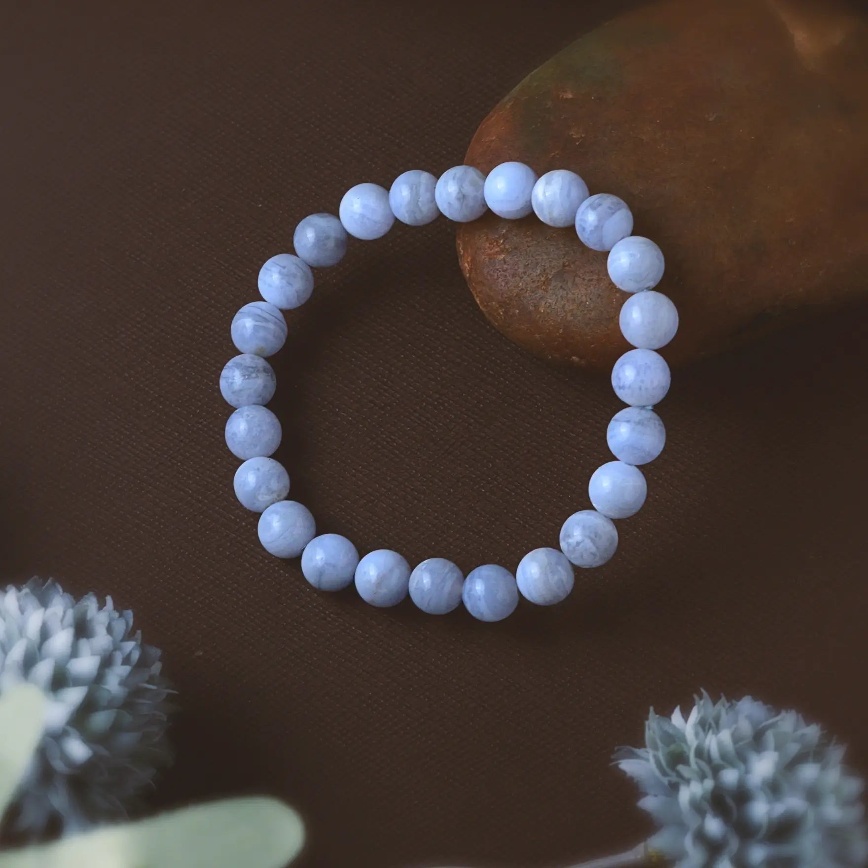Blue Lace Agate Bracelet