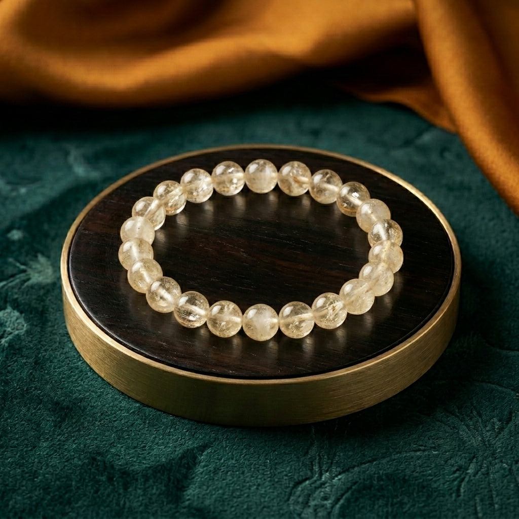 Citrine Bracelet | Natural Wealth, Success & Positive Energy Bracelet