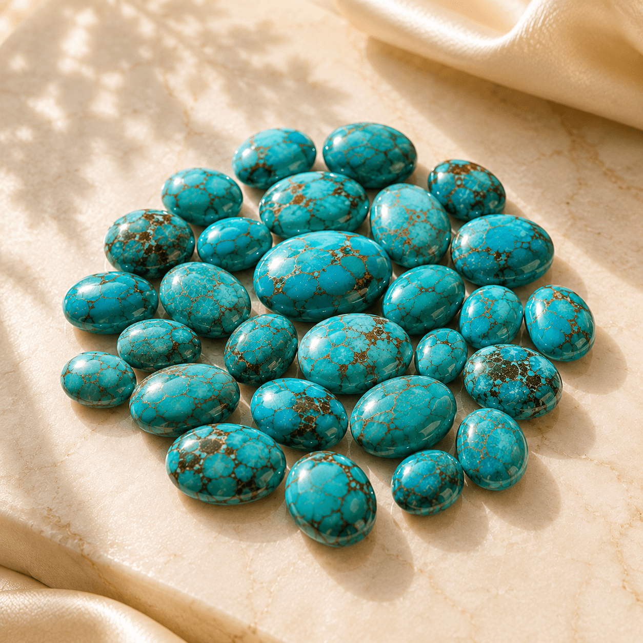 Premium Irani Turquoise Gemstone 