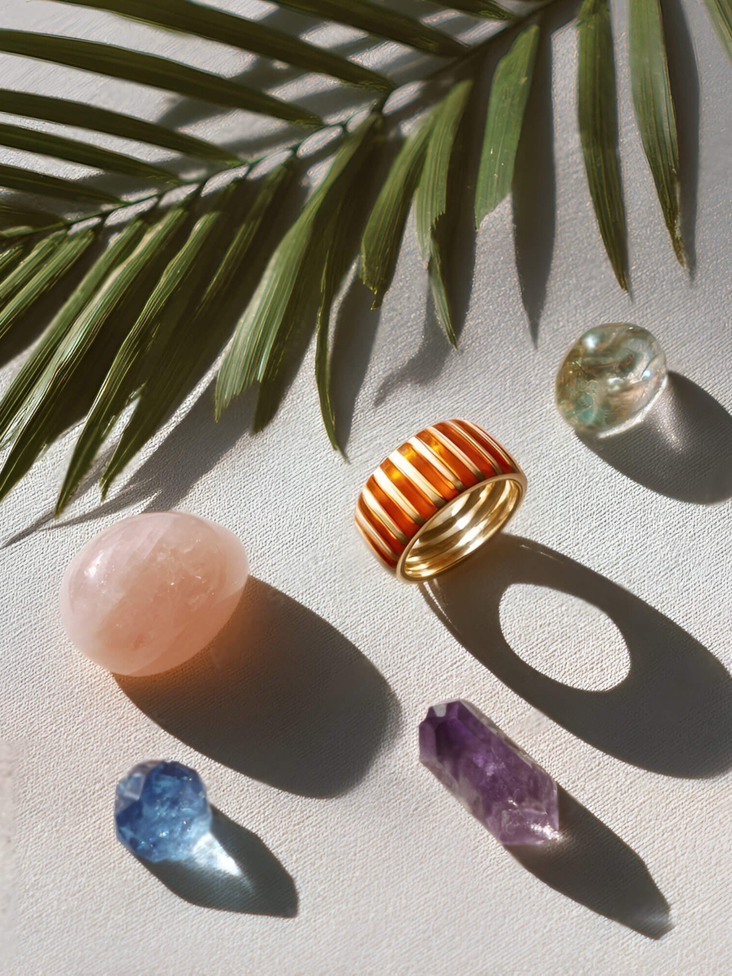 Premium Crystal Rings | Handcrafted Gemstone Rings by Aadvik Crystals