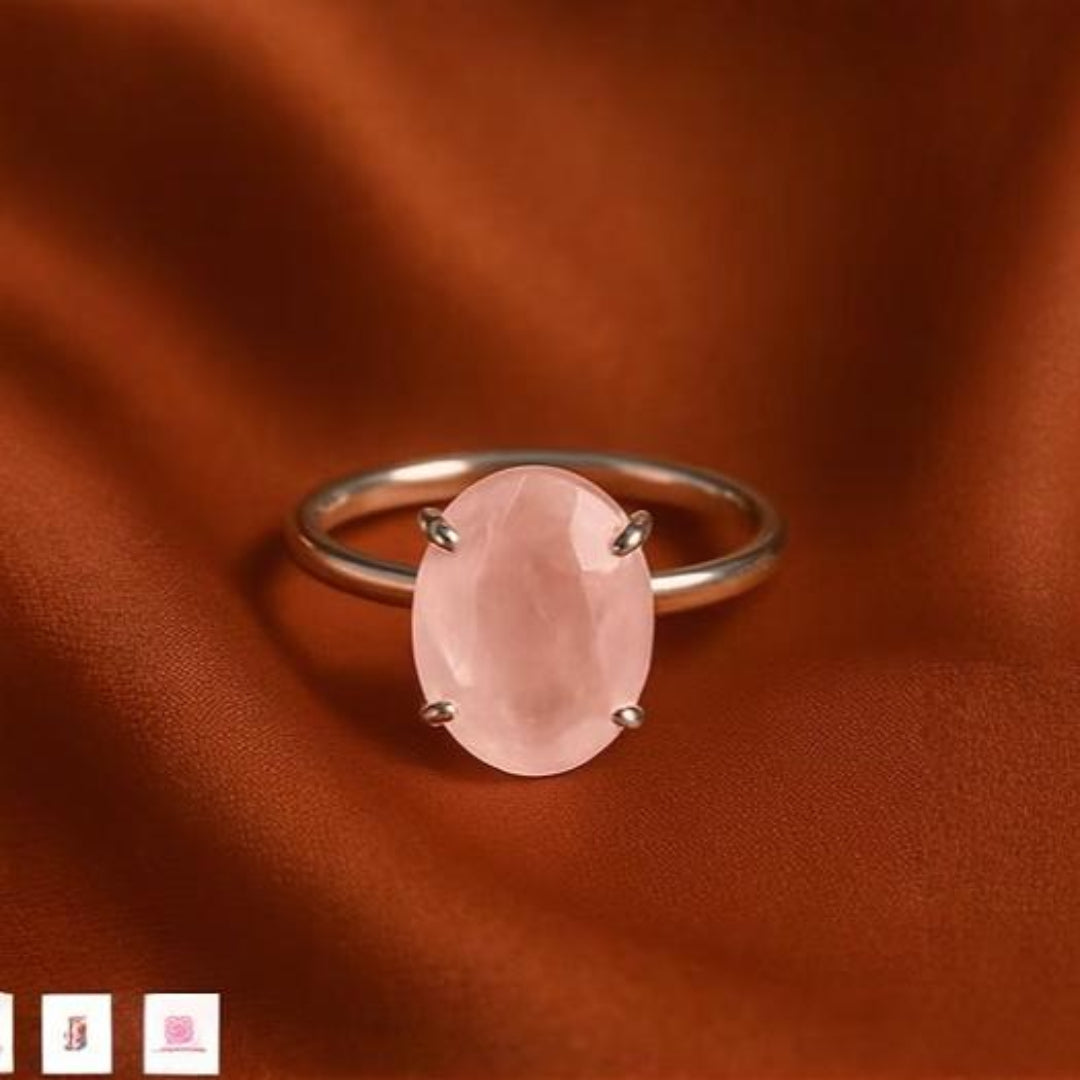 Rose Quartz Ring
