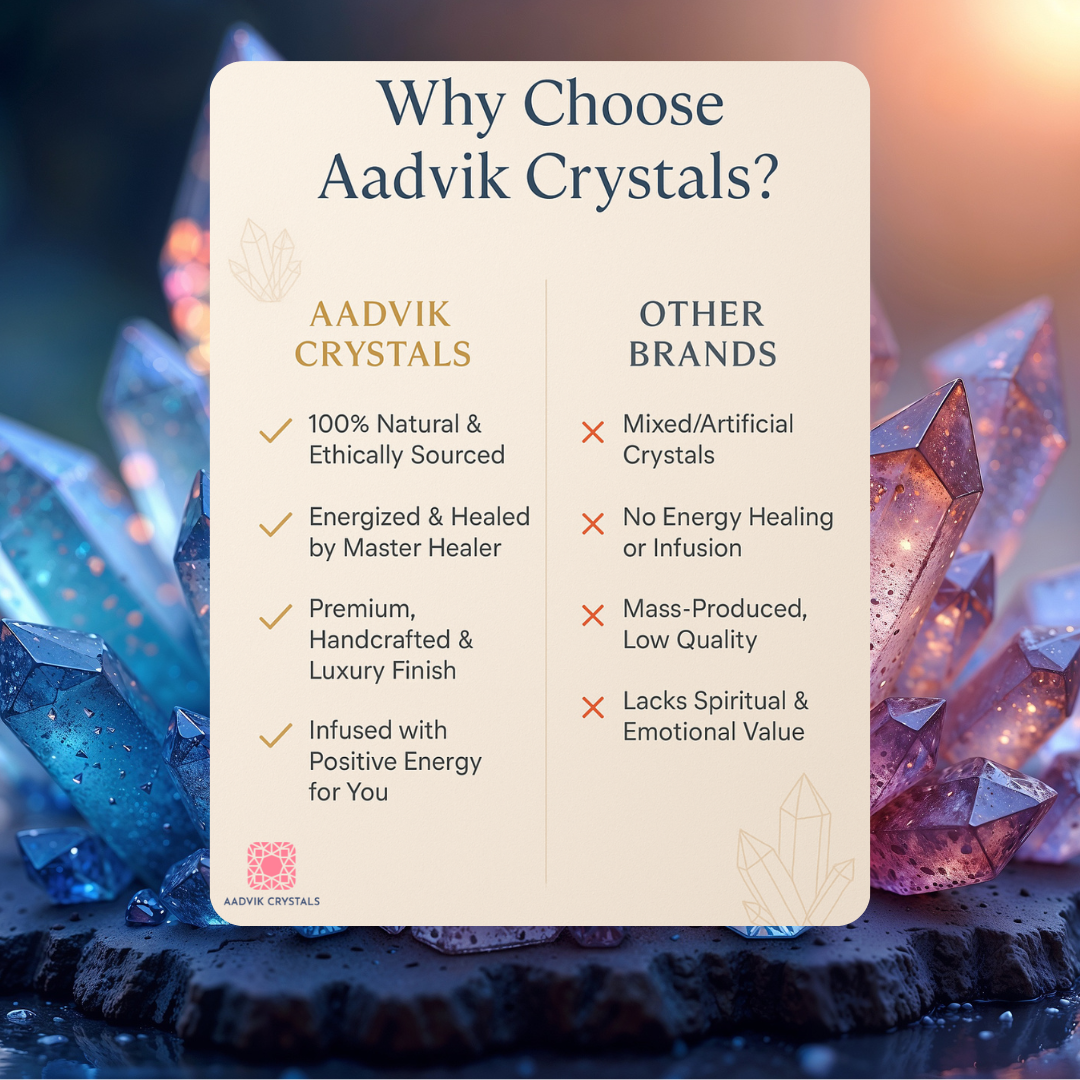 Why Aadvik Crystals